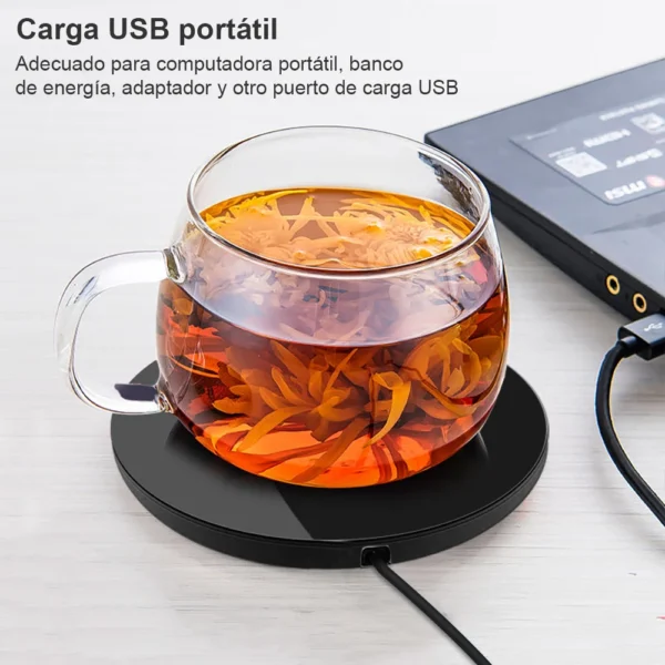 Coffee Cup Heater Mug Warmer USB Heating Pad Electic Milk Tea Water Thermostatic Coasters Cup Warmer For Home Office Desk DC 5V - Image 5