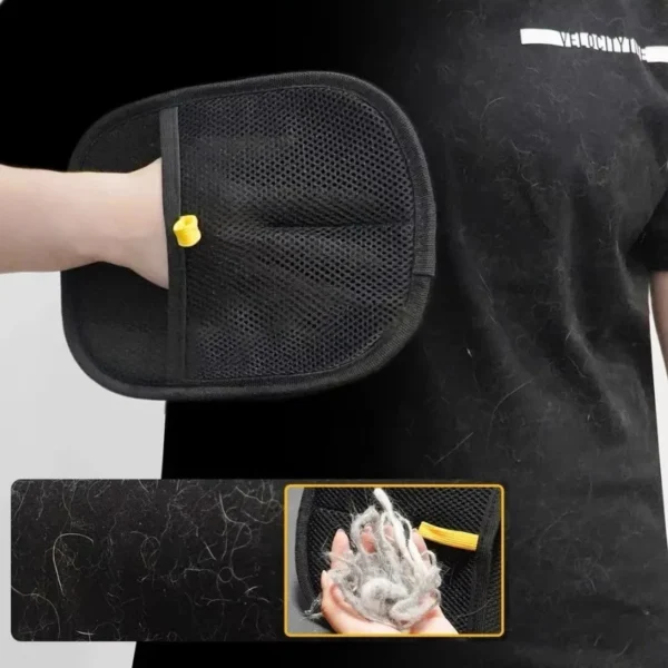 Pet Grooming Gloves Pet Hair Remover Brush Kitten Cleaning Glove Removing Dog Cat Hair From Sofa Carpet Clothes Pet Supplies﻿ ﻿ - Image 4