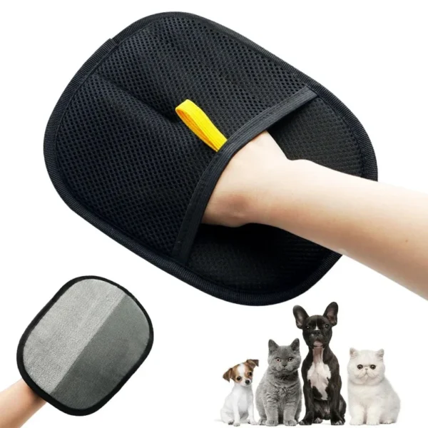 Pet Grooming Gloves Pet Hair Remover Brush Kitten Cleaning Glove Removing Dog Cat Hair From Sofa Carpet Clothes Pet Supplies﻿ ﻿ - Image 2